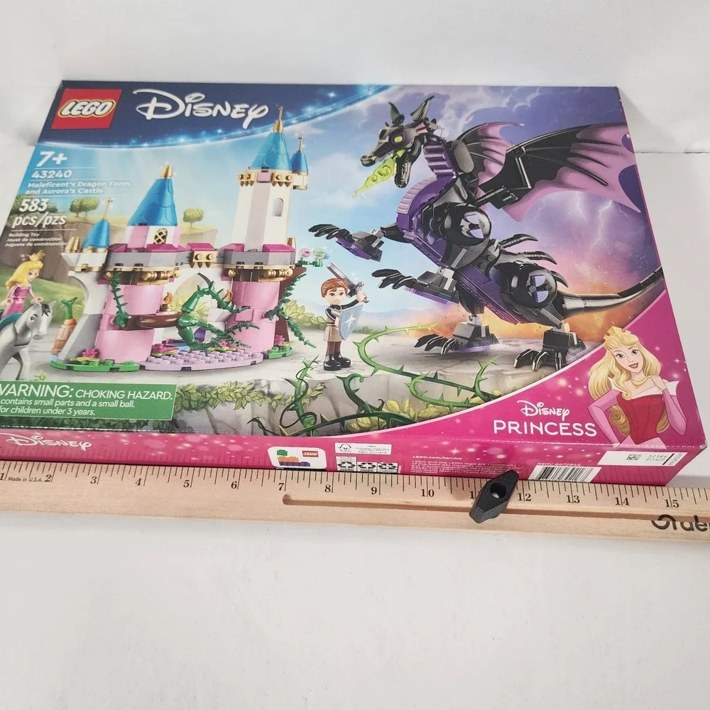 LEGO Disney Princess 43240 Maleficent's Dragon Form & Aurora's Castle Sealed